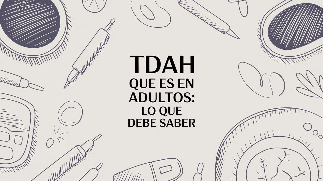 Qué es el TDAH en adultos: lo que debes saber