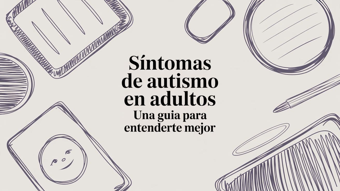 Síntomas de autismo en adultos: una guía para entenderte mejor