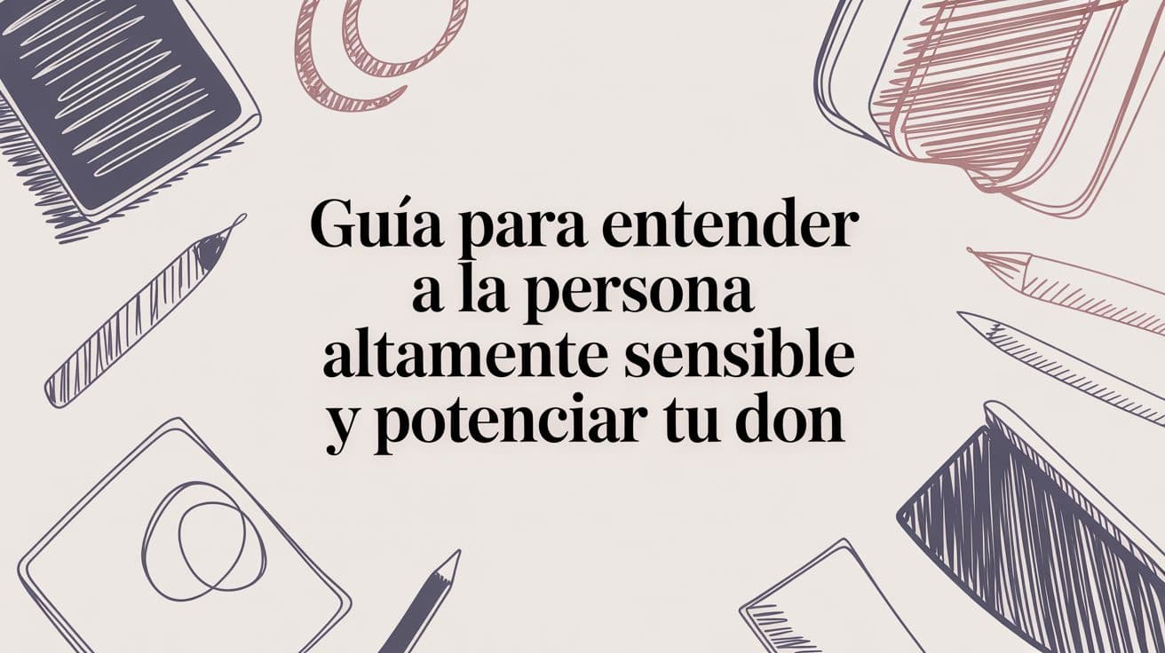 Guía para entender a la persona altamente sensible y potenciar tu don
