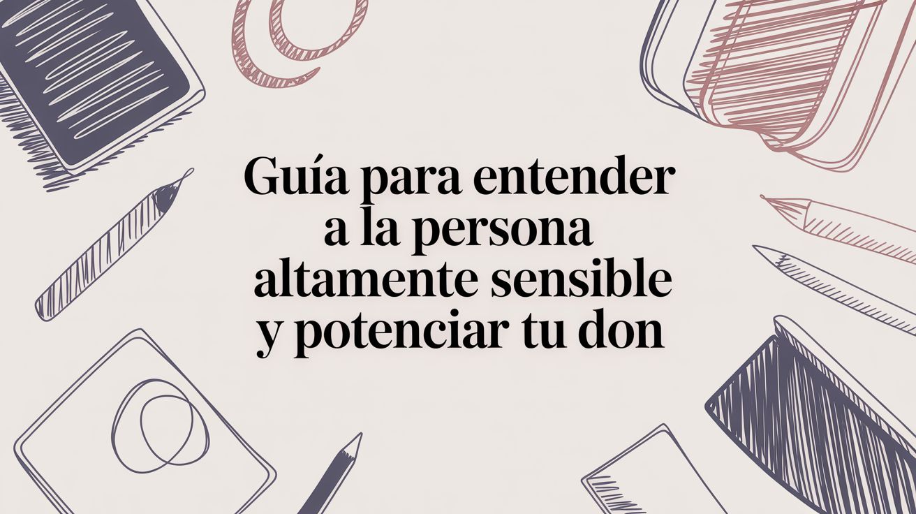 Guía para entender a la persona altamente sensible y potenciar tu don