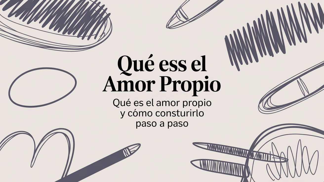 Qué es el amor propio: que es el amor propio y cómo construirlo paso a paso